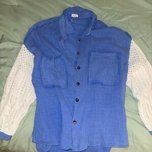 POL Blue Denim Shirt